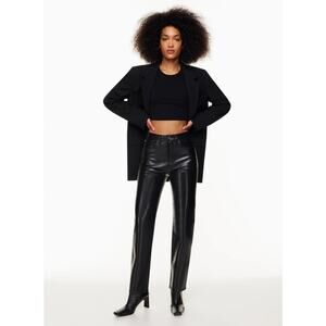 AGOLDE Recycled Leather 90's Pinch Waist Pants